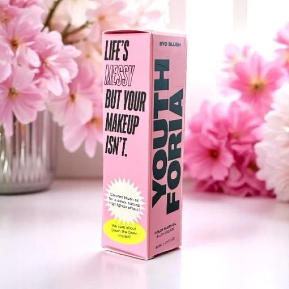 💎 Youth Foria But Tonight BYO BLUSH Color Changing Blush Oil Full-Size